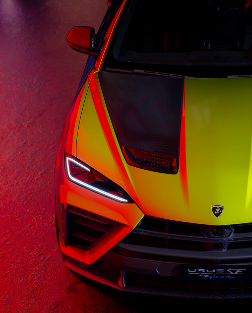 Lamborghini Urus V8 ターボコンプレッサー プレート 非売品 コーンズ