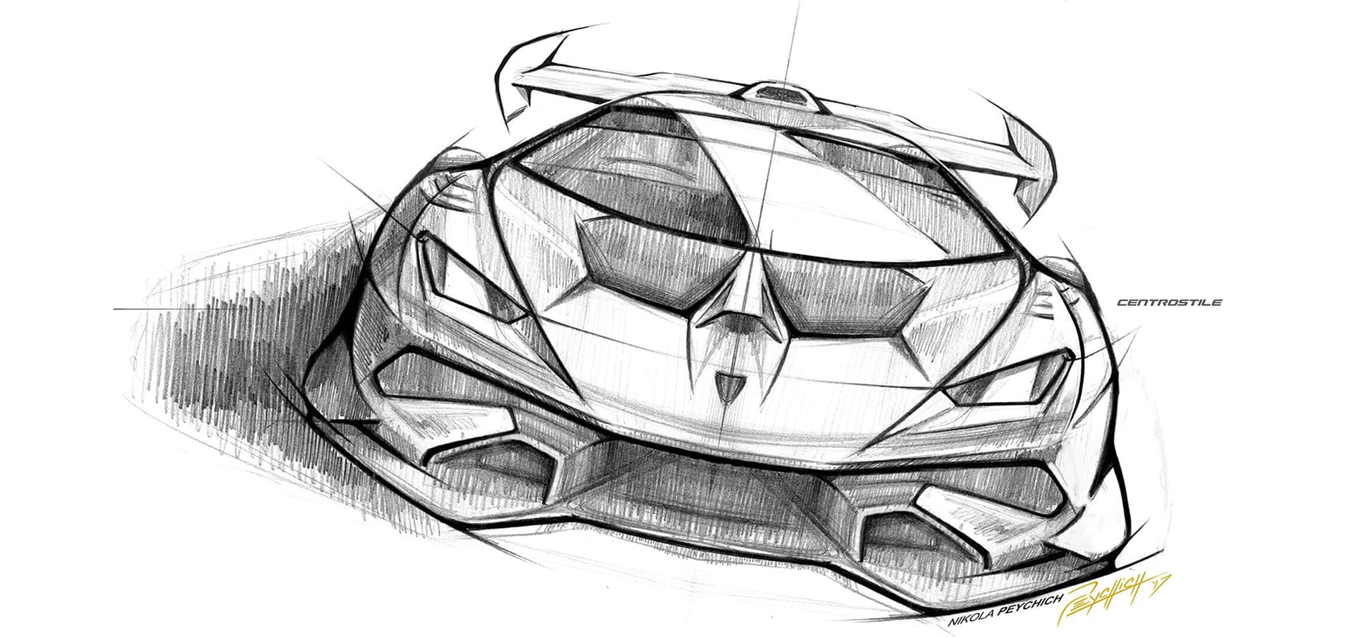 How to draw a car - Lamborghini Huracan - Step by step #1 - YouTube
