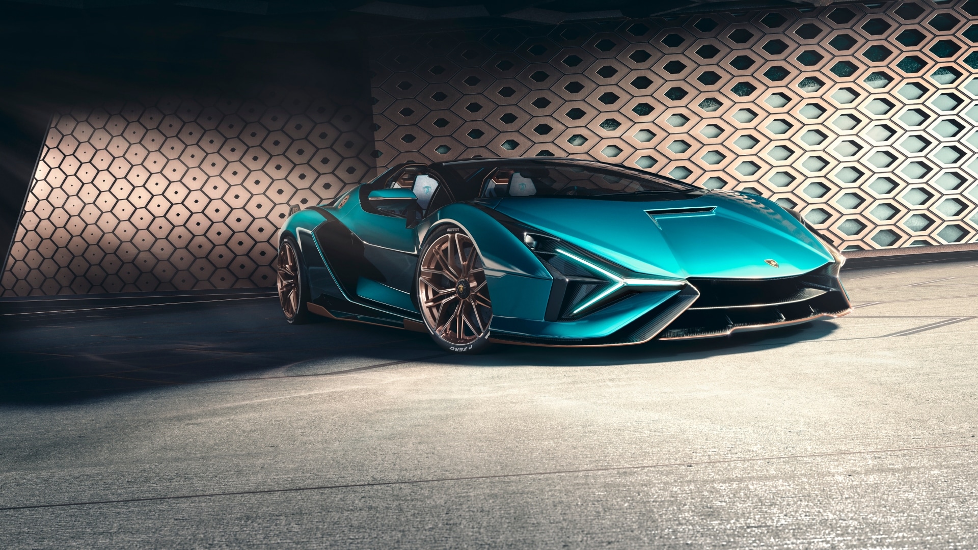 Lamborghini Sián Roadster - Technical Specifications, Pictures, Videos
