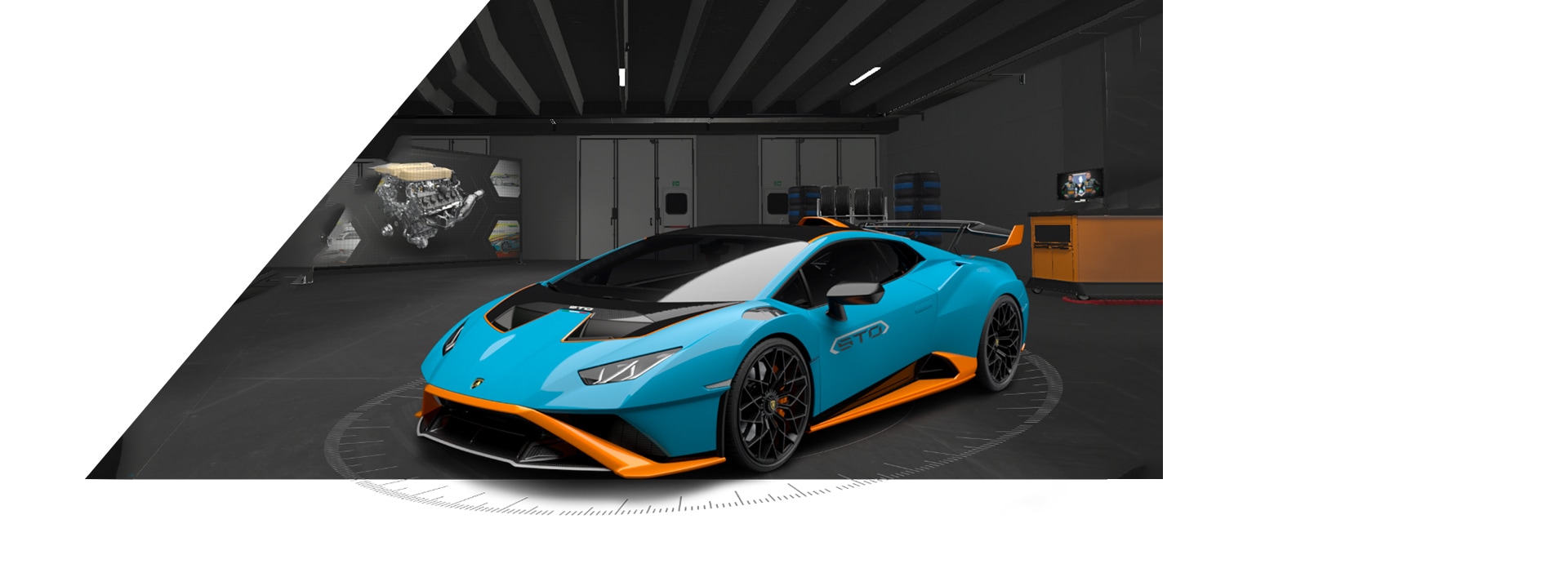 Bridgestone se une a Lamborghini para desarrollar neumáticos Potenza Race a medida para el supercoche Huracán STO