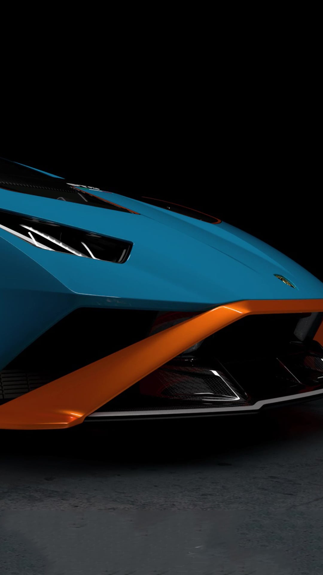 Lamborghini - Voiture Télécommandée Lamborghini Huracán STO Bleu 1