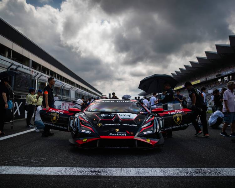 Record grid delivers classic Lamborghini Super Trofeo Asia thrills