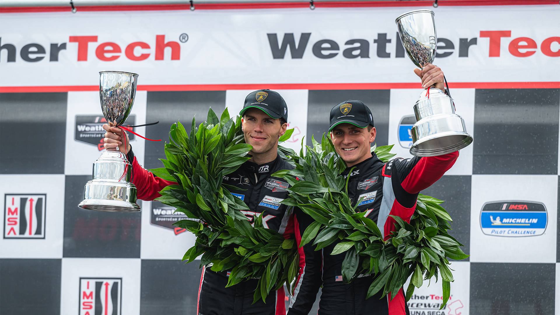 WTR and XONINE Racing Triumph at Lamborghini Super Trofeo Laguna Seca