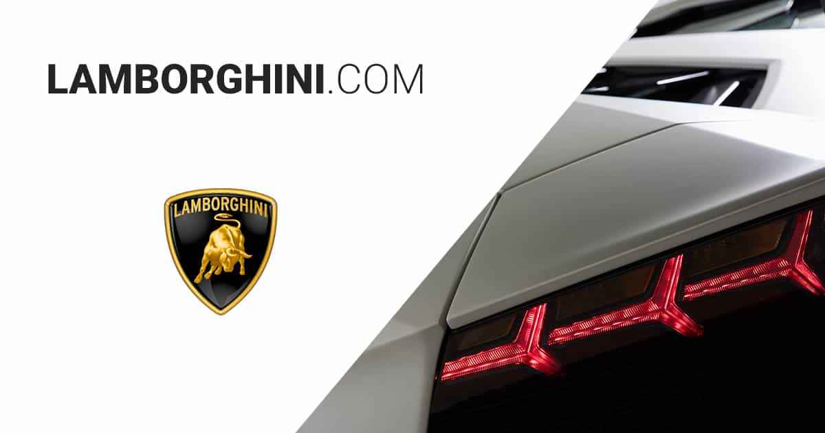 ランボルギーニ 公式サイト Lamborghini Com