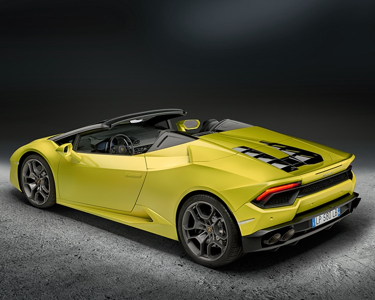 Lamborghini Huracán Rwd Spyder - Technical Specifications, Pictures, Videos