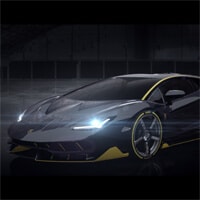 MERK Technique Voiture de course pour Lamborghini Centenario, 3842