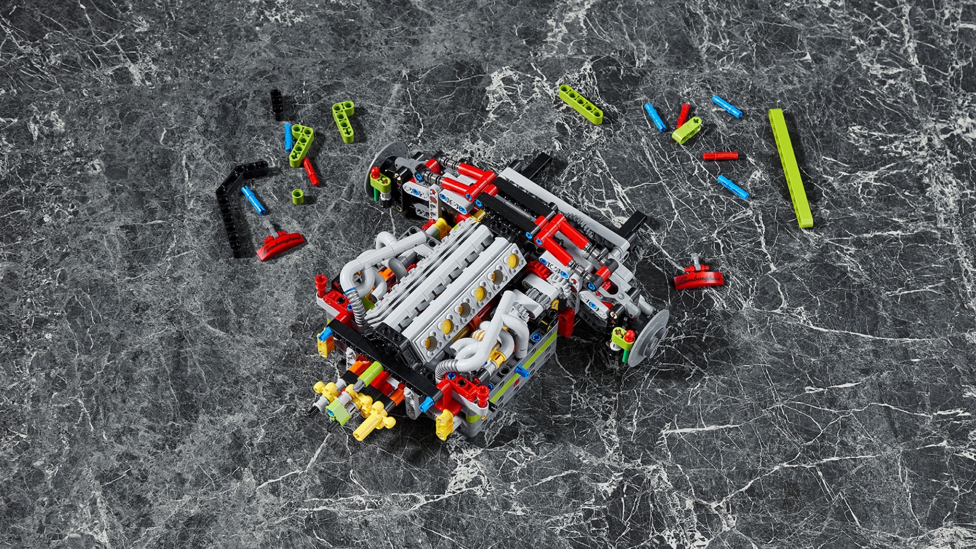 Lamborghini and LEGO Group recreate the Sián FKP 37
