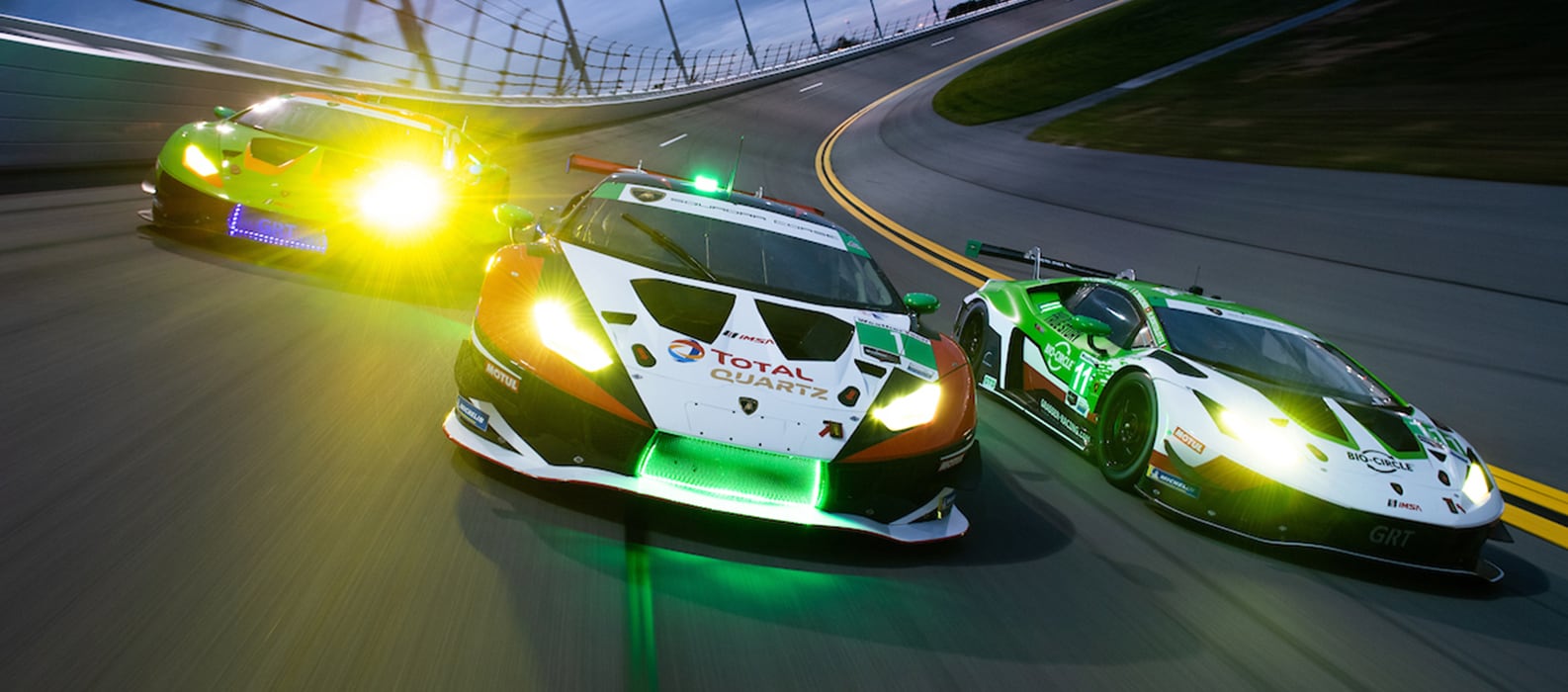 Lamborghini trio ready to fight at the Daytona 24 Hours
