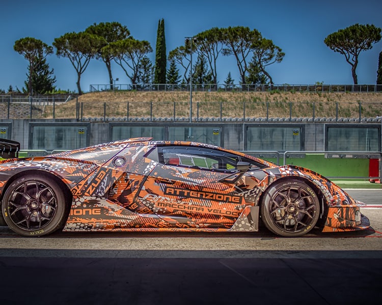 Lamborghini Miami Carbon look Frame 海外 即決