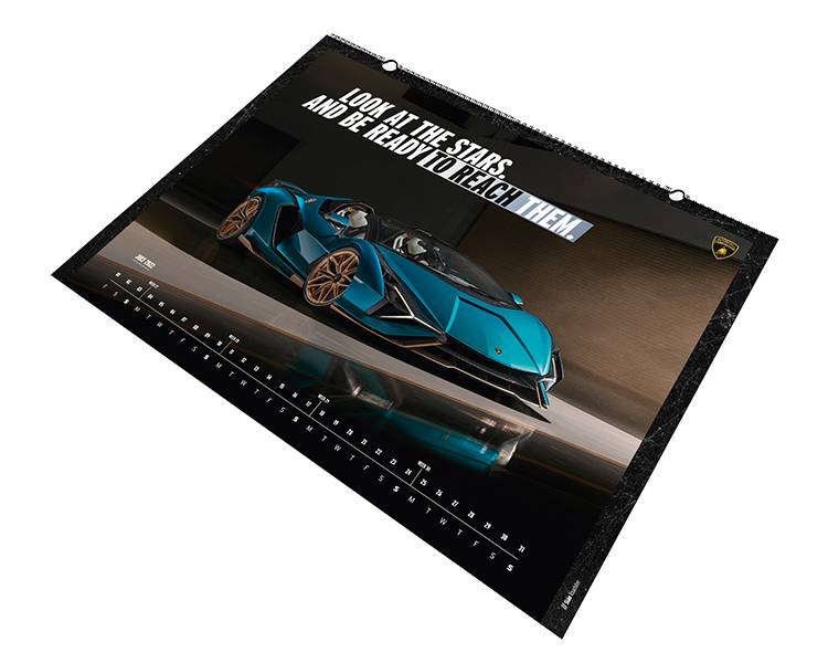 2022 Lamborghini Calendar: the perfect gift this Christmas