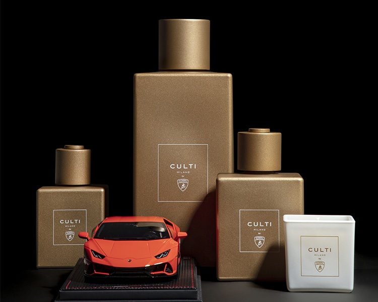 Culti Milano for Automobili Lamborghini: an exclusive scented candle