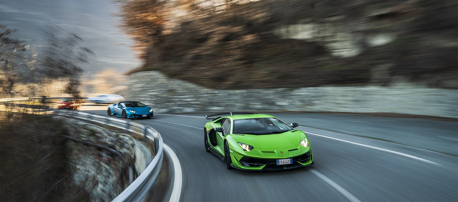 Lamborghini Huracán und Ursus beeindrucken beim Winter-Drive – Die