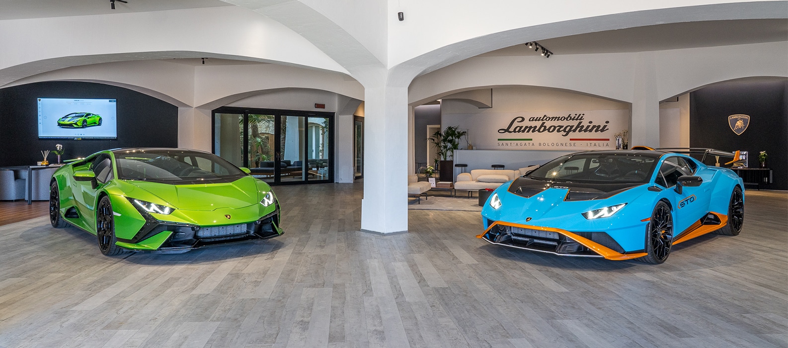 Exclusive Temporary Lamborghini Lounge in Porto Cervo