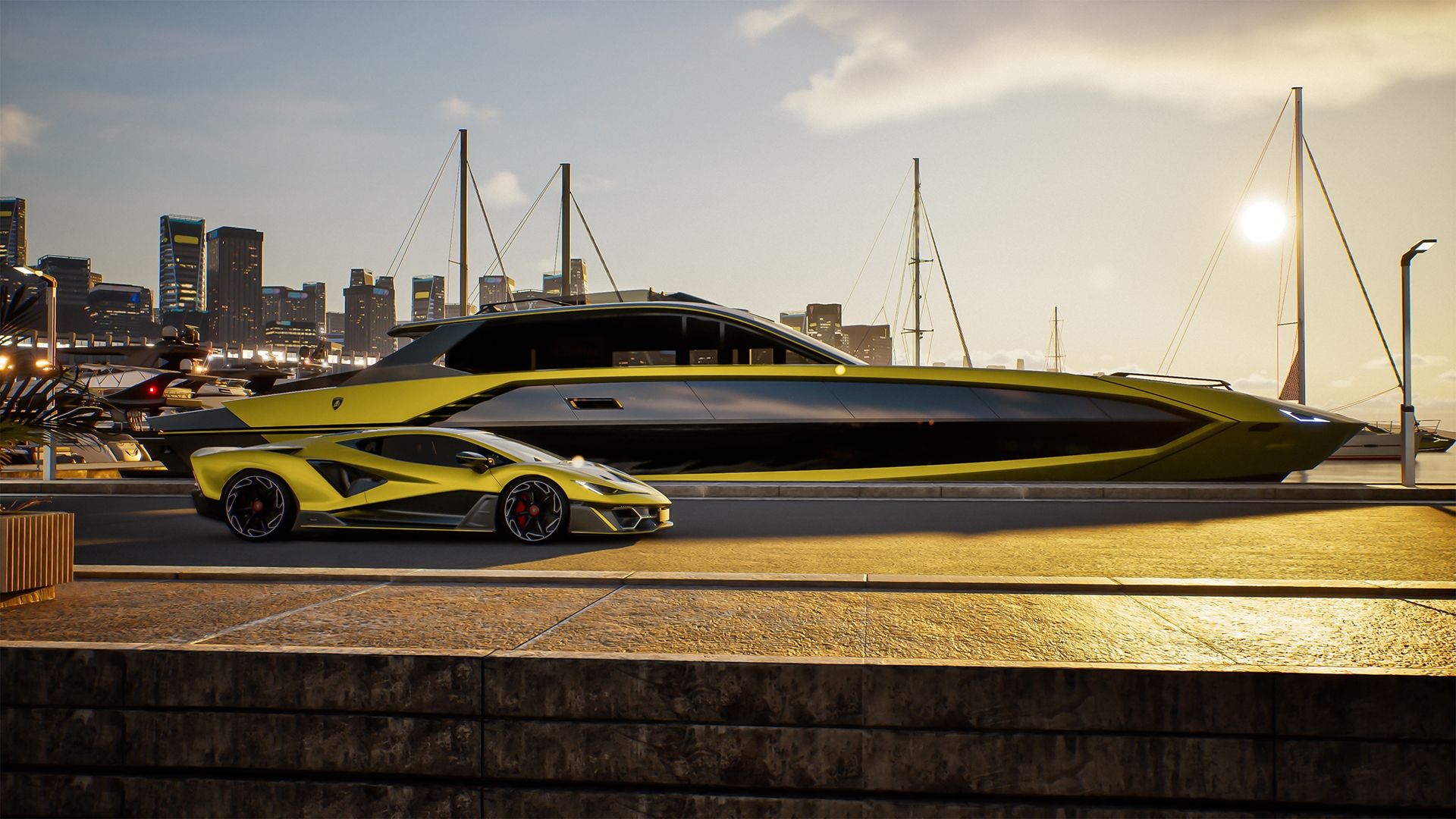Lamborghini and Italian Sea Group present 101FT motoryacht