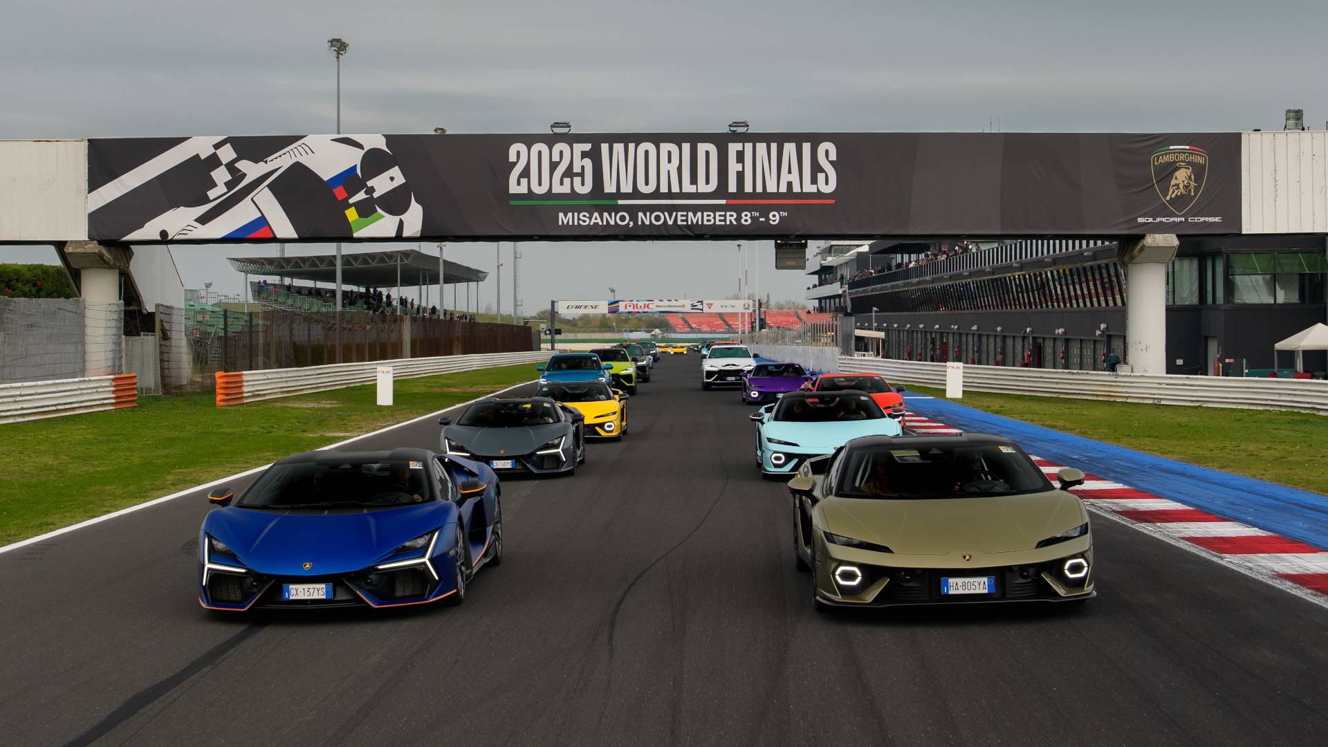 Lamborghini World Finals 2025: grande successo a Misano
