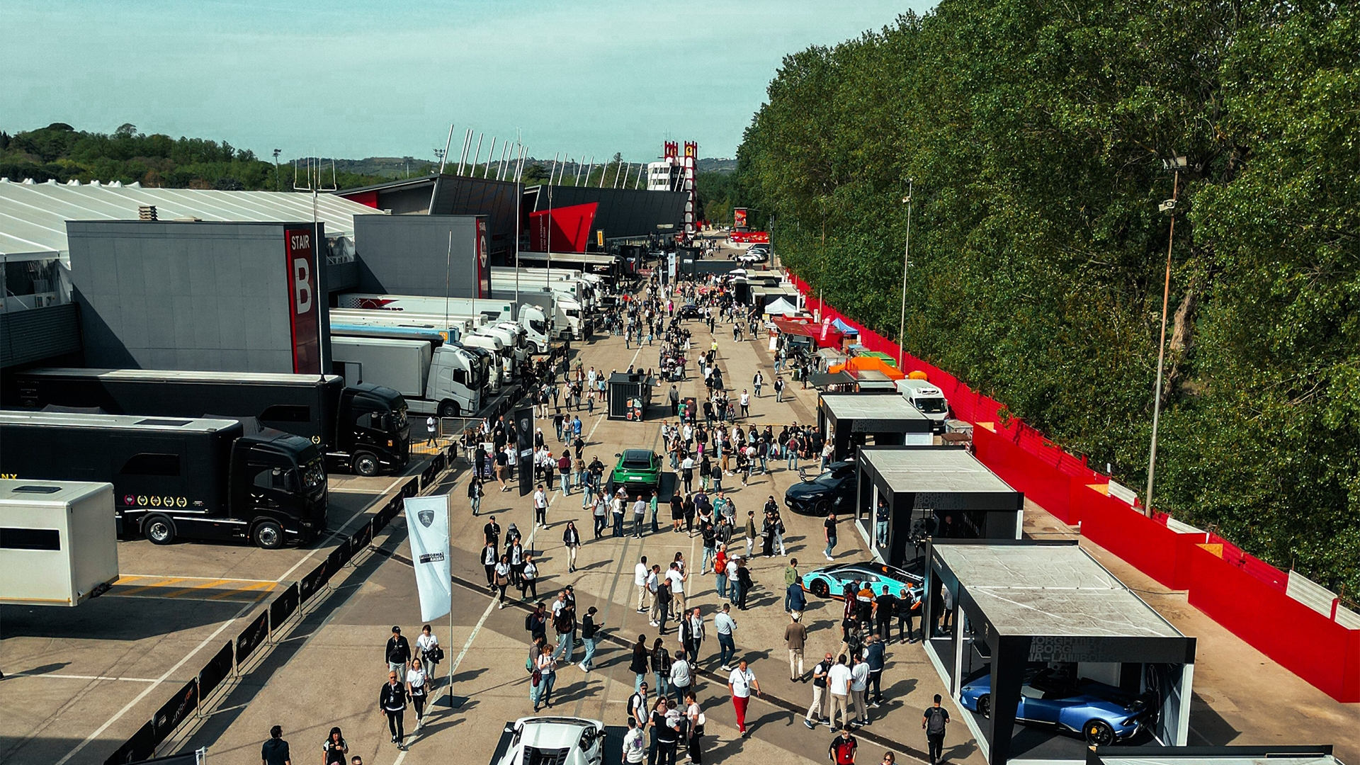 Lamborghini Arena at Imola: Arena Village debuts on May 9–10